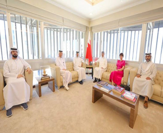 30/11/2023 Justice Minister receives DIFC Courts delegation 